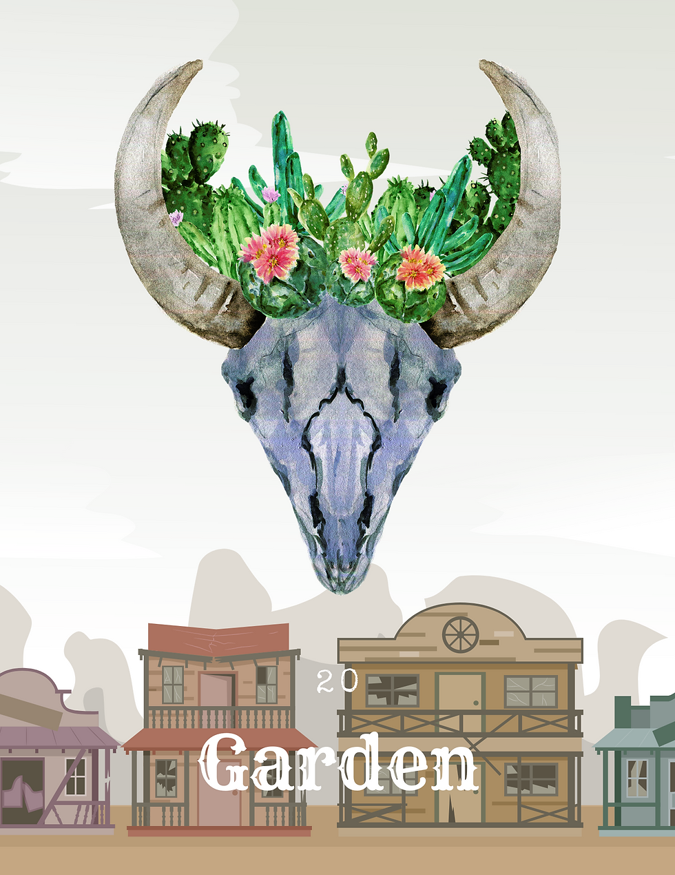 Learning Lenormand Card 20, Garden