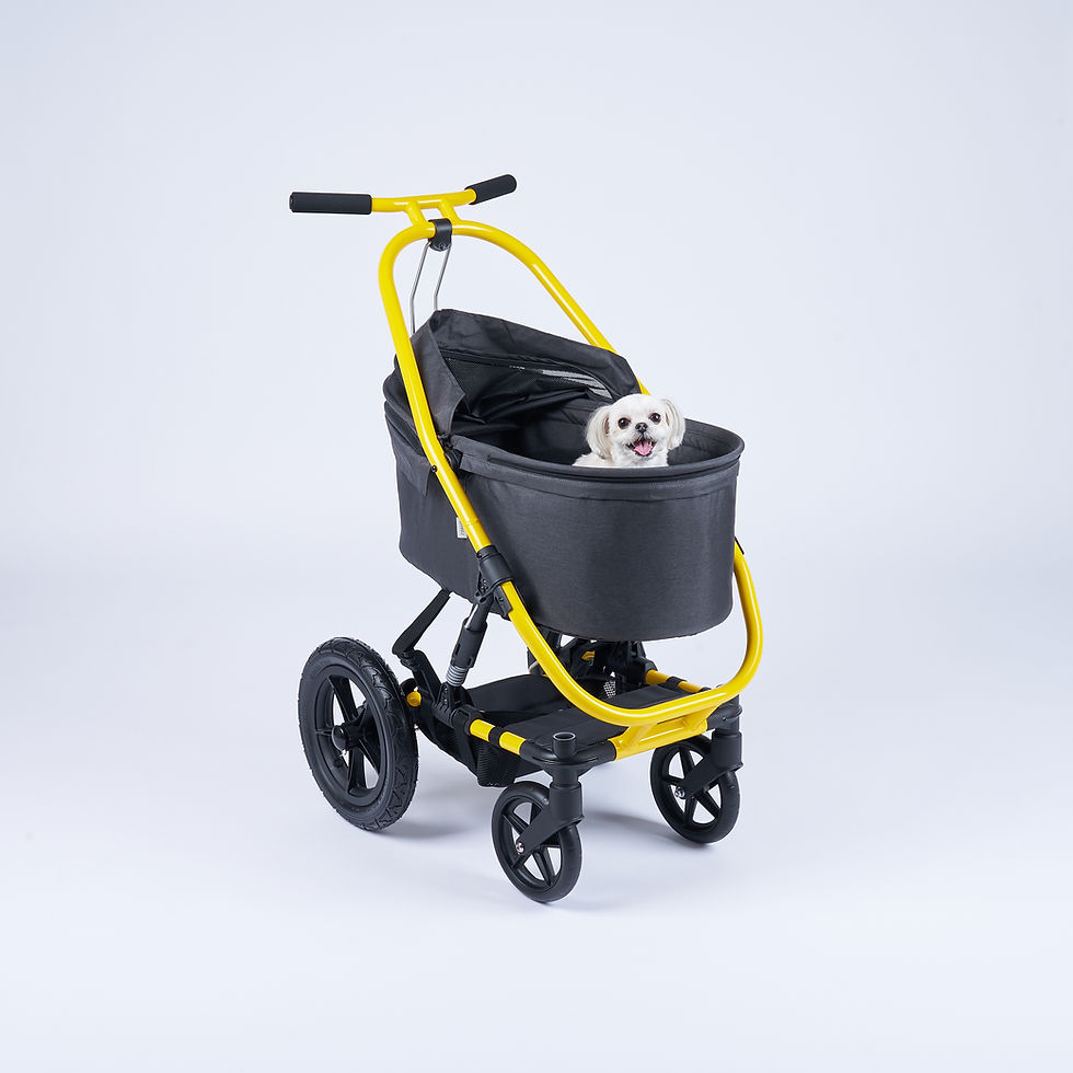 CURIOストローラー(ベビーカー)に装着する「ペットカートユニット」と「マルチカートユニット」を新発売