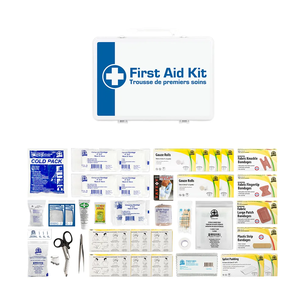 Ontario WSIB Level 1 Deluxe First Aid Kits, Plastic Kit