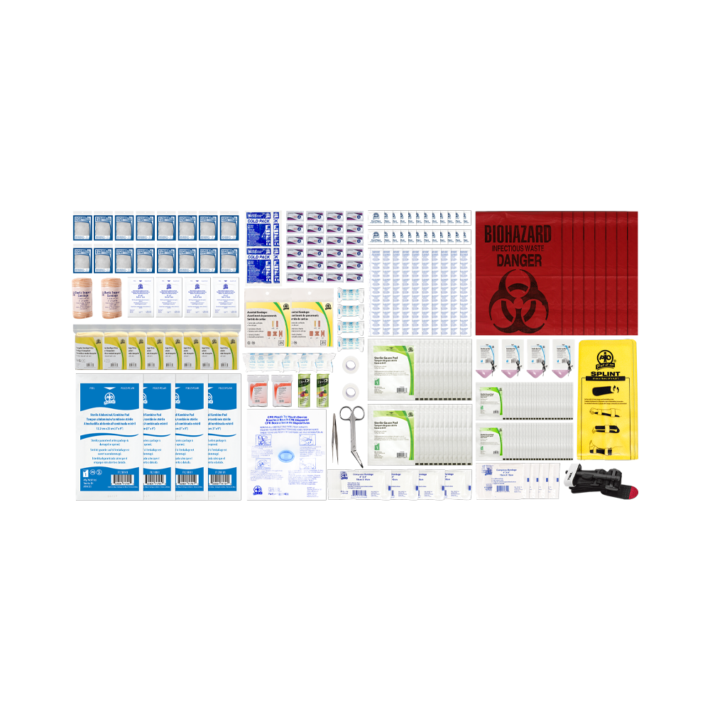 Type 3, Large Intermediate First Aid Kits, Refill Kit
