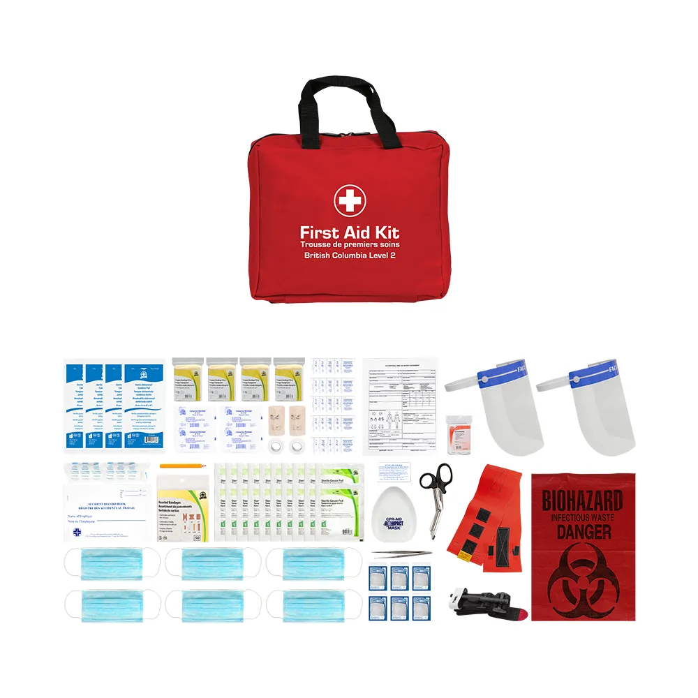 British Columbia Level 2 First Aid Kits, Soft Pack Kit