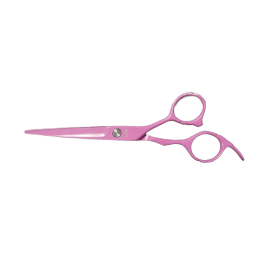 Closed pair of Bonika Cotton Candy Hair Stylist Scissors