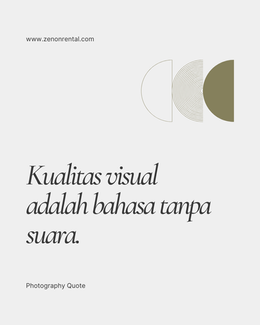 Kualitas visual adalah bahasa tanpa suara. ✨