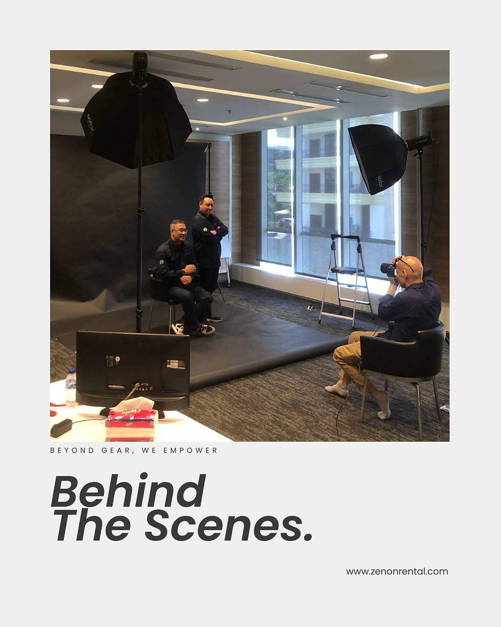 Behind The Scenes🎬