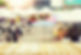 Blurred image of food fairs and food festivals consist of many booth and vendors at food s