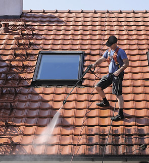 la limpieza del techo