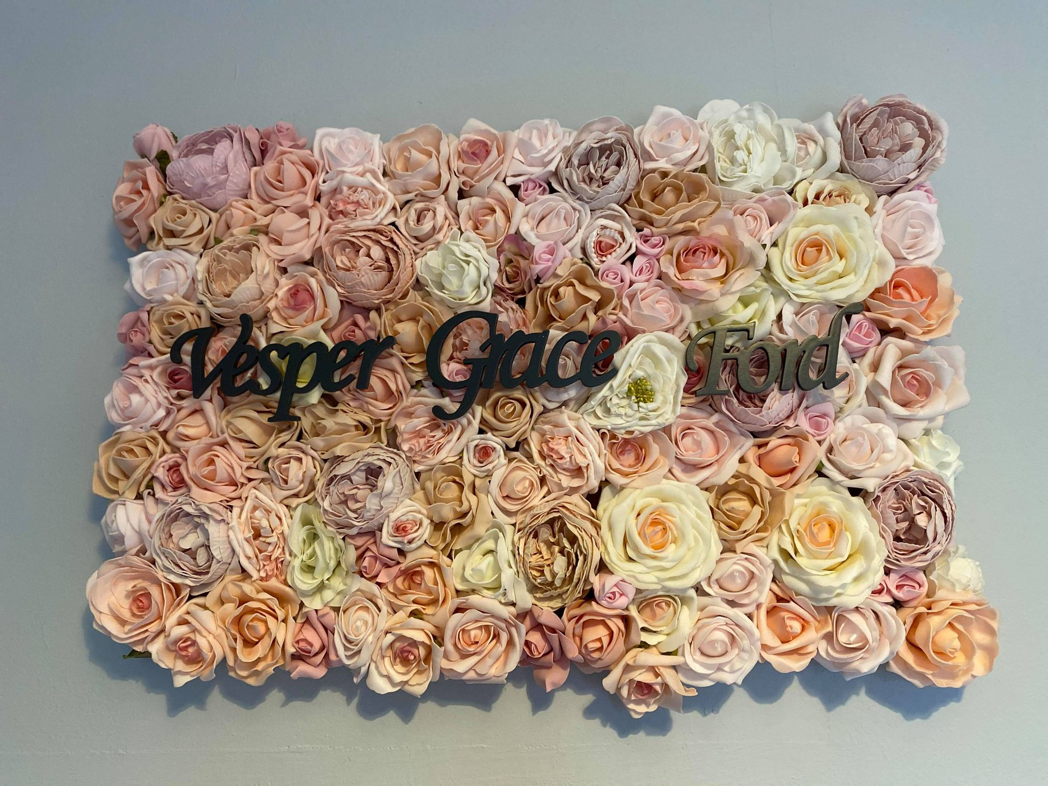 Flower Wall Panel