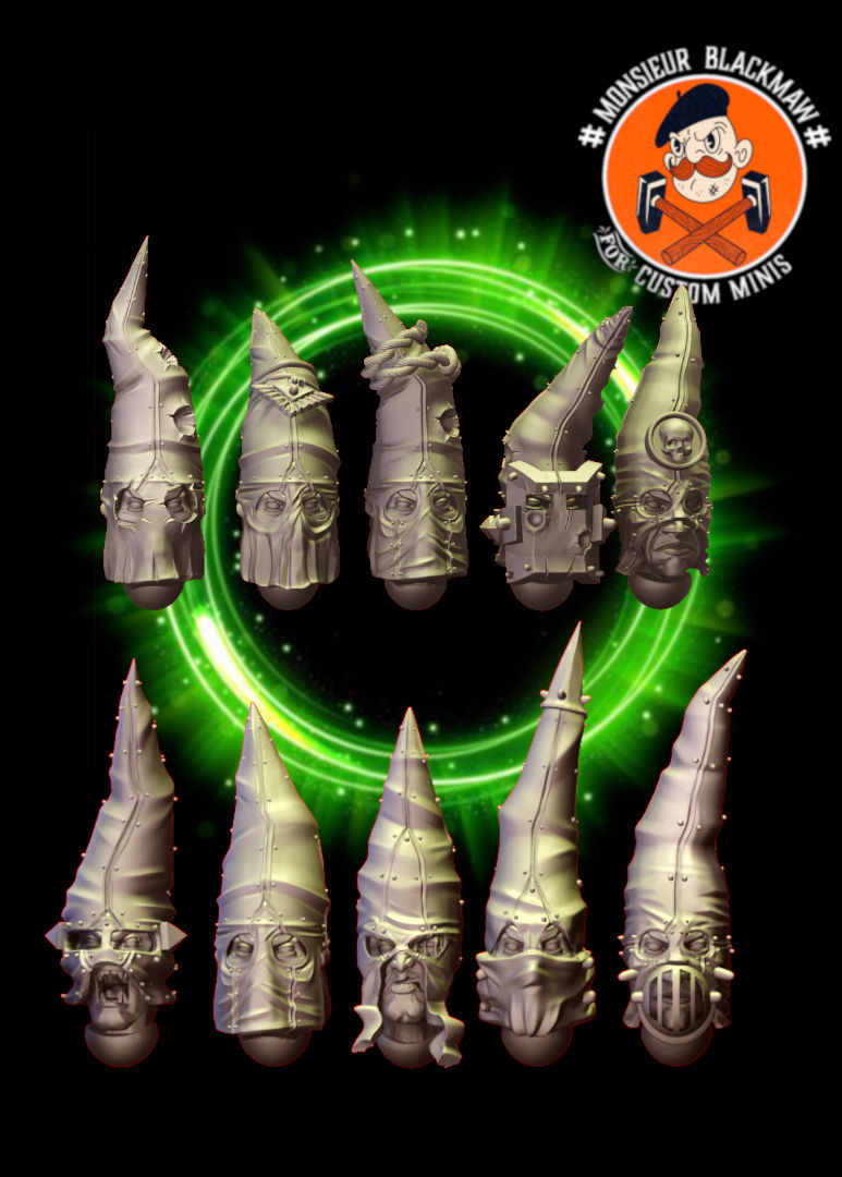 Thumbnail: Kit of 20 Redemption Militias heads