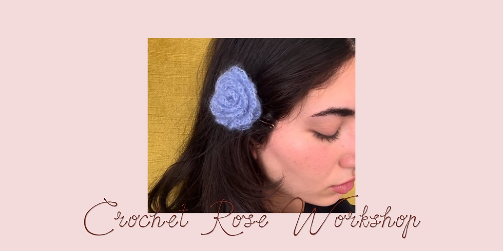 Crochet Rose Workshop