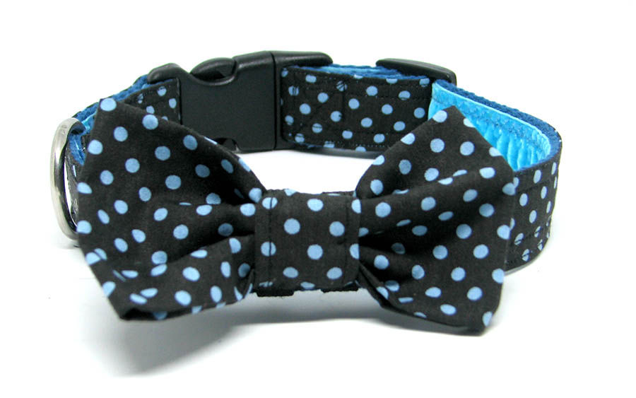 Thumbnail: Cotton Canvas  Collar / Leash Bow ~ $15-$48