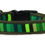 Thumbnail: X Small Dog Collar - Green Stripes