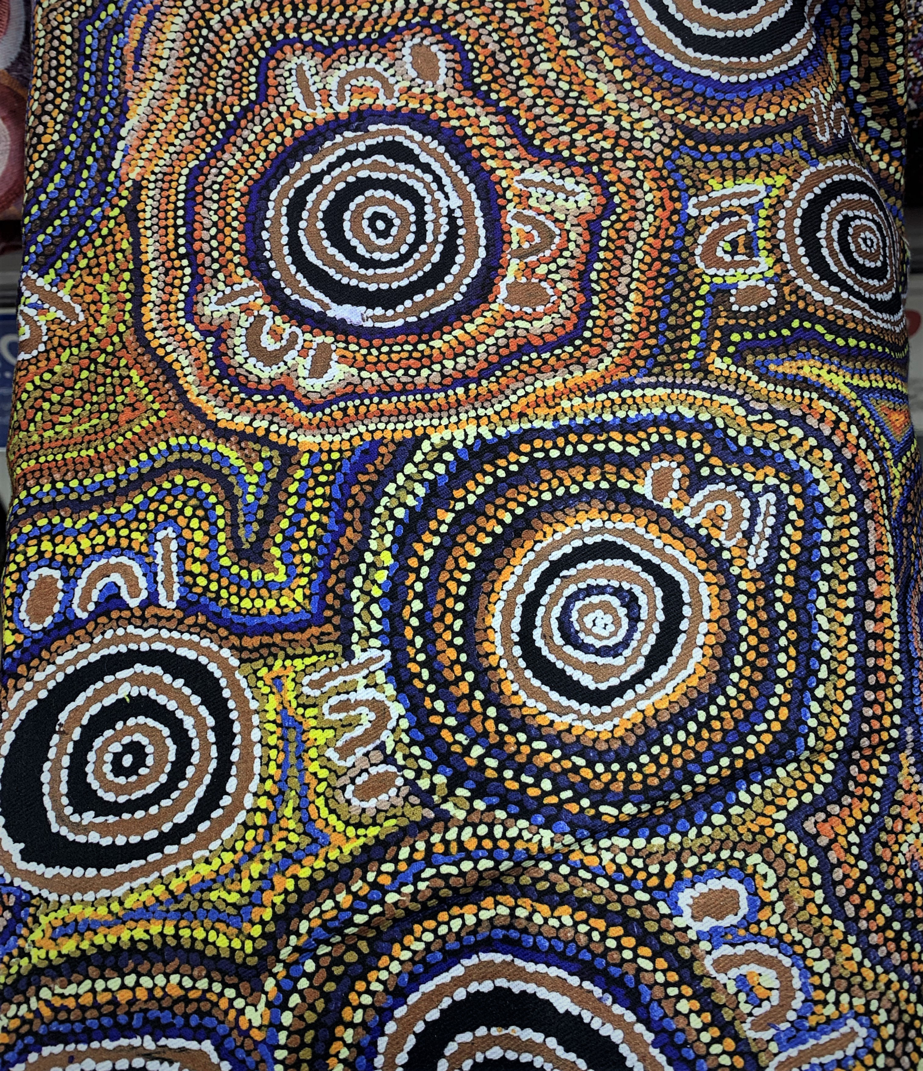 Cotton Drill - Indigeneous Design