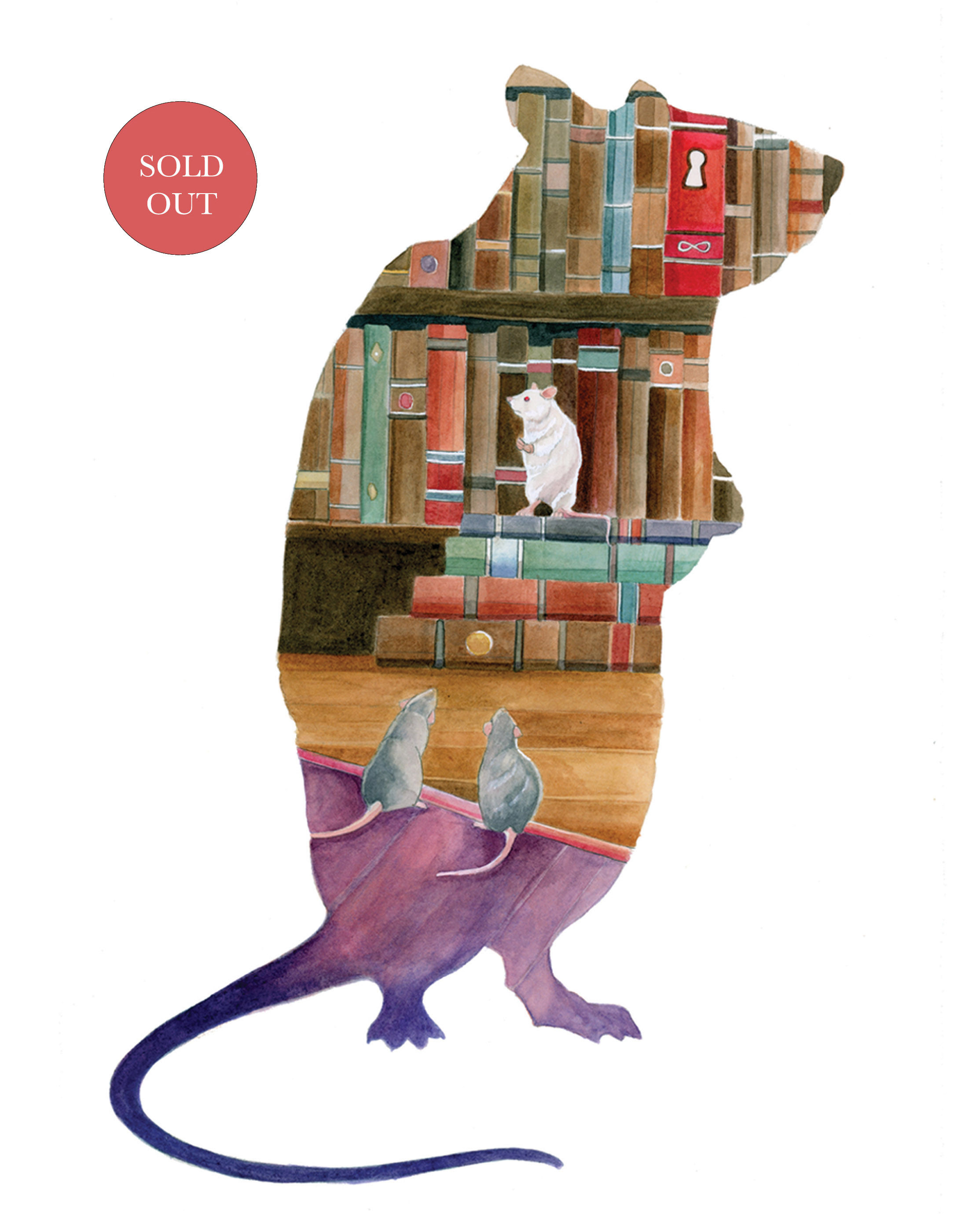 The Hierophant - Original Watercolor Painting