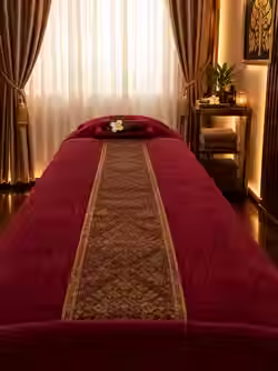 20260926 Luxurious Burgundy Spa Retreat