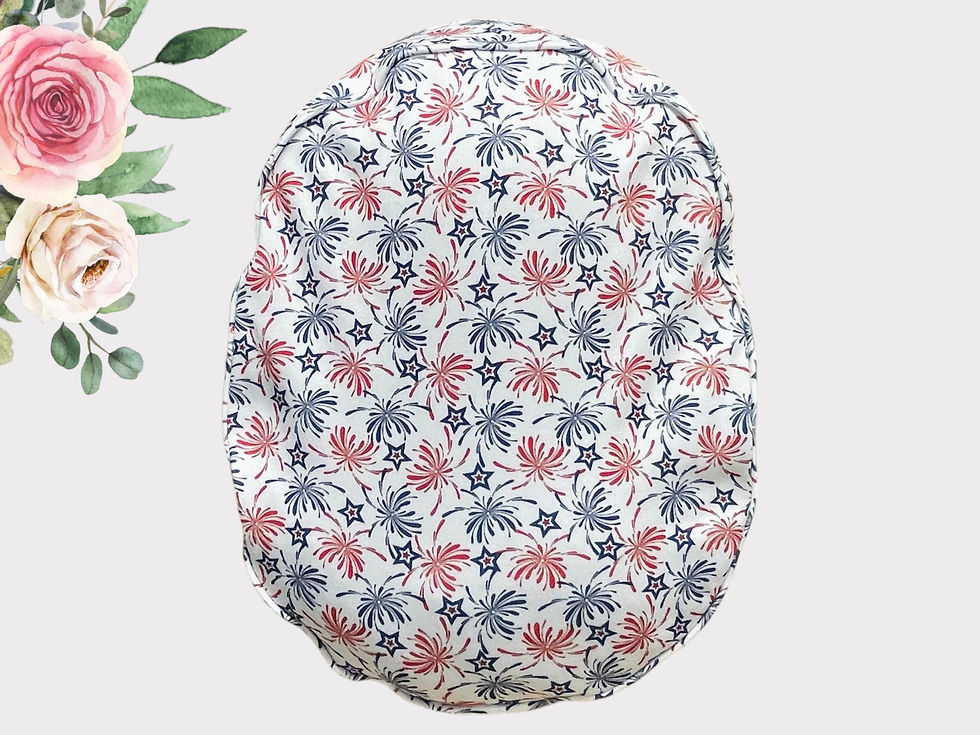 fourth July scrub cap