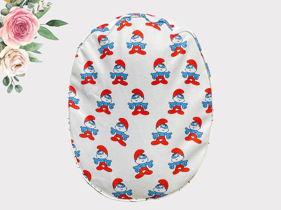 Smurf scrub cap