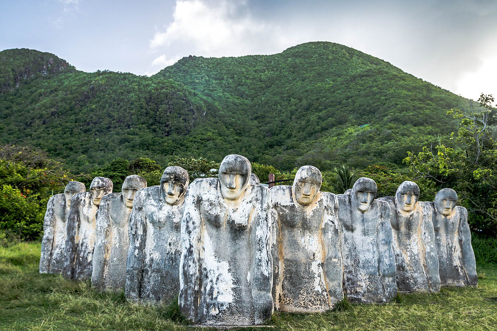 Statues Cap 110, Martinique