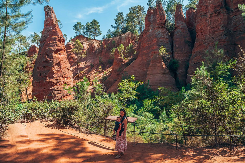 Sentier des Ocres Roussillon