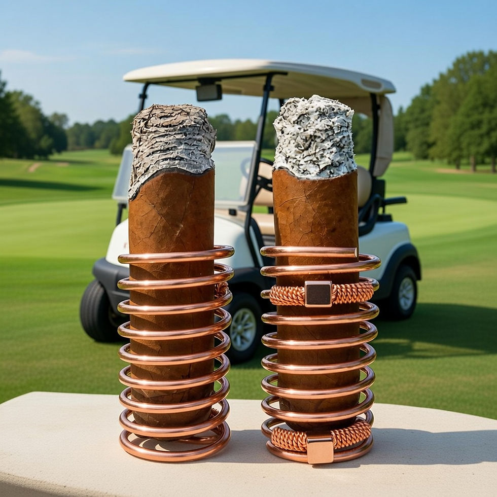 Thumbnail: CopperBeast Magnetic Cigar Holder