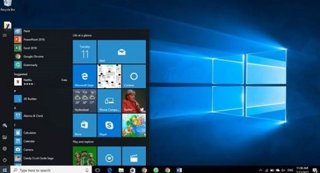 Windows desktop
elements