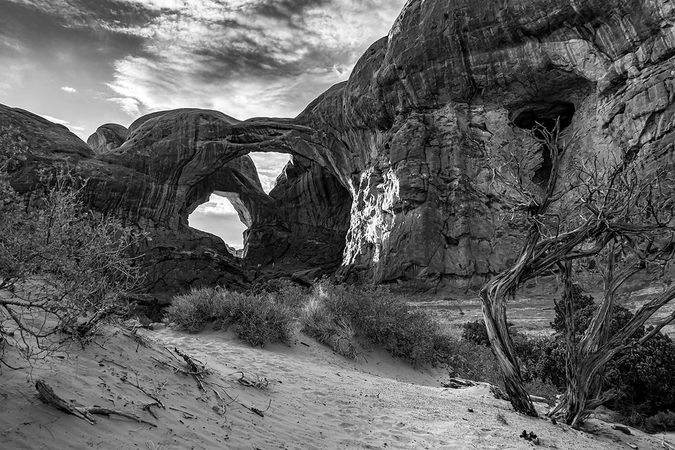 Under the Double Arch