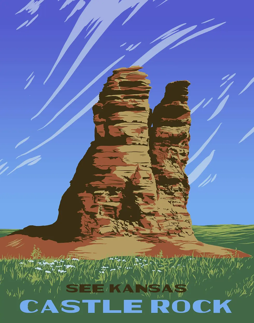 "Castle Rock," by Stephanie Lane Gage