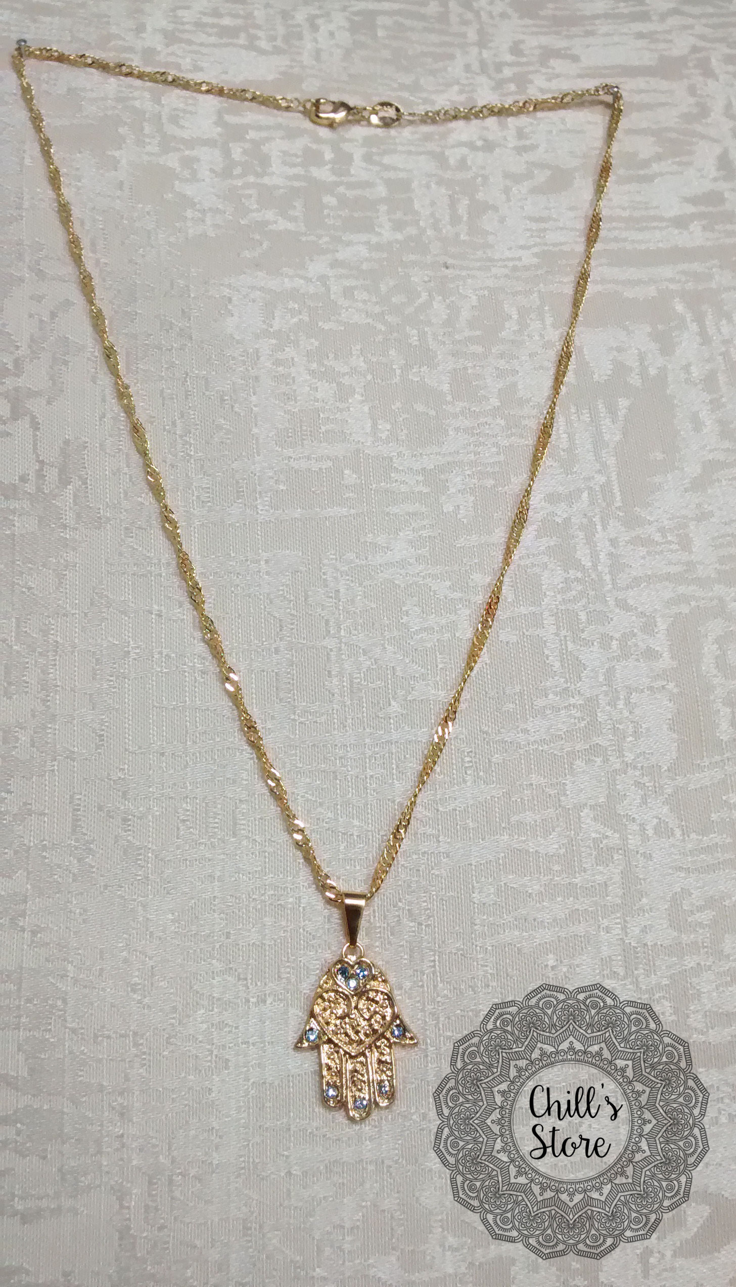 Cadena Religious Hamsa