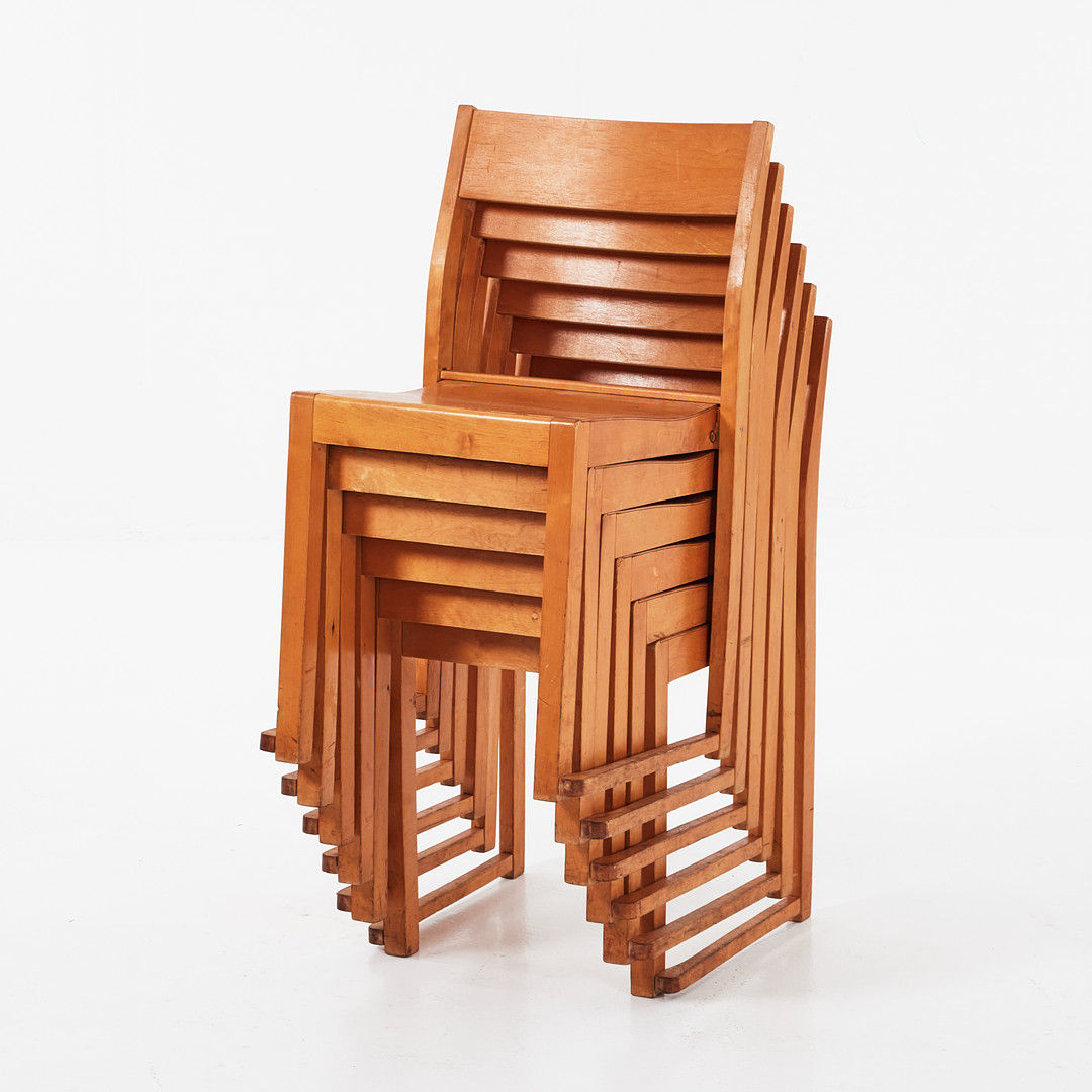 Sven Markelius - Orchestra chair - birch