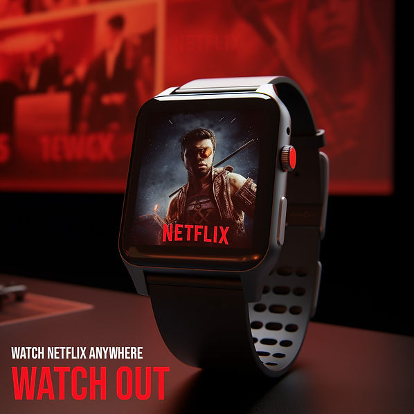 מודעה שיווקית ל-NETFLIX