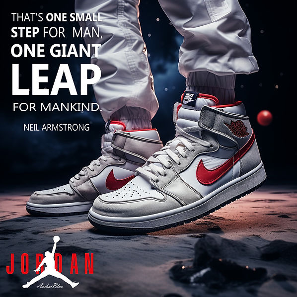 מודעה שיווקית ל- AIR JORDAN