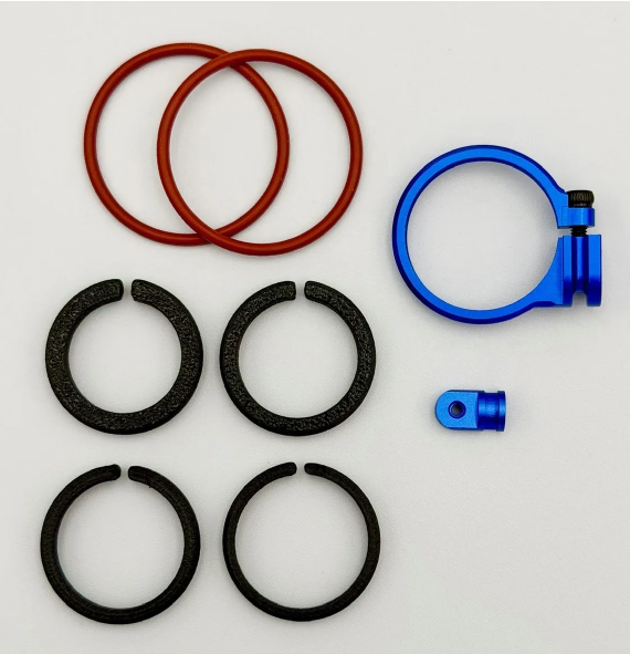 Thumbnail: Klinik RC 2 in 1 Lockdown Carb System Pick Color (Red, Black, Blue)
