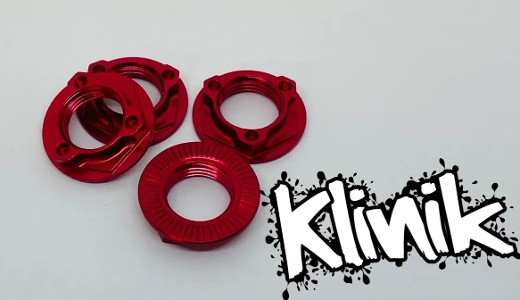Thumbnail: Klinik RC Lightweight Locking 1/8 Wheel Nuts (4)