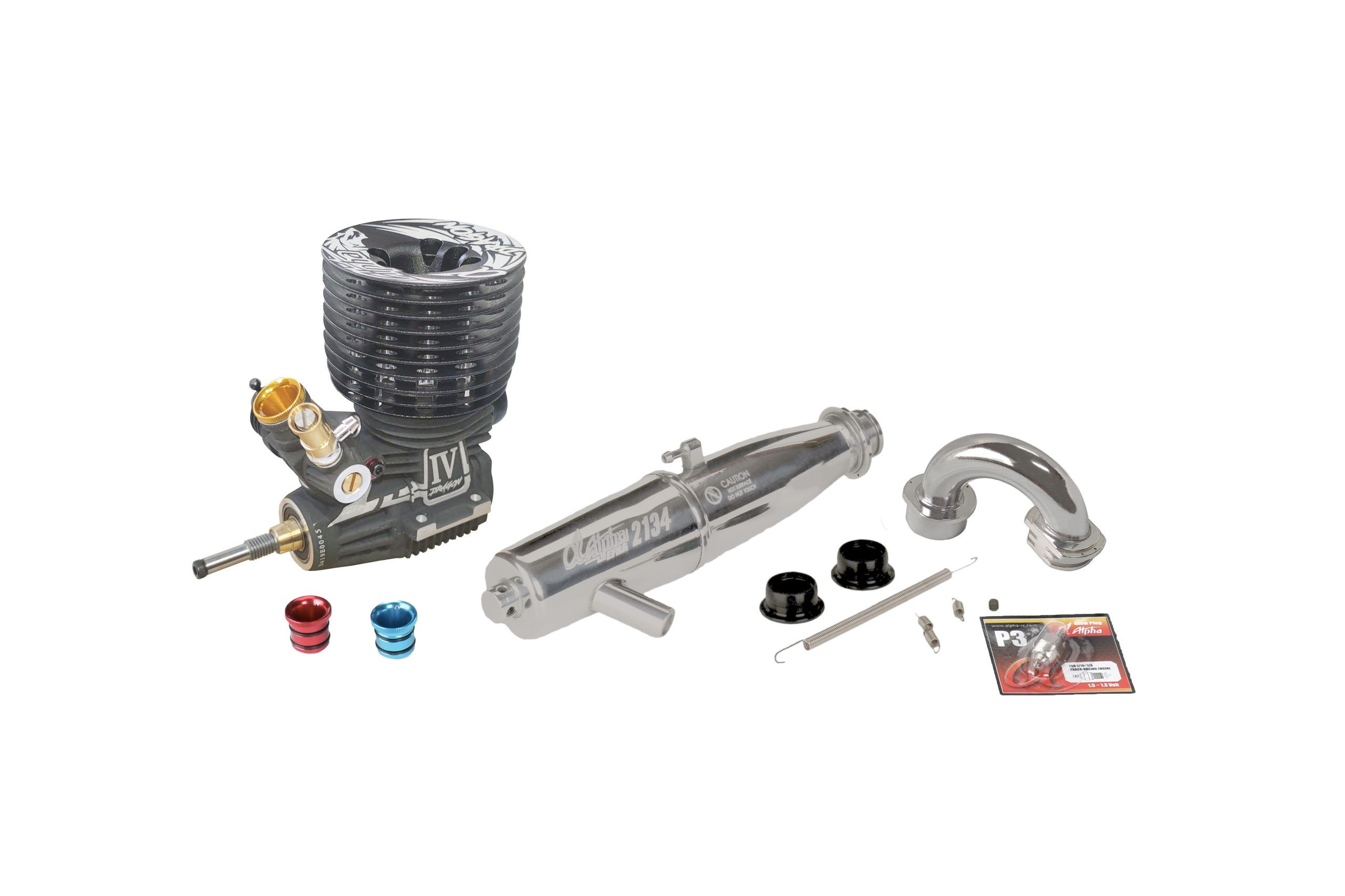 Alpha Dragon IV .21 3P Combo Set Contents: Dragon IV +EFRA2134 pipe