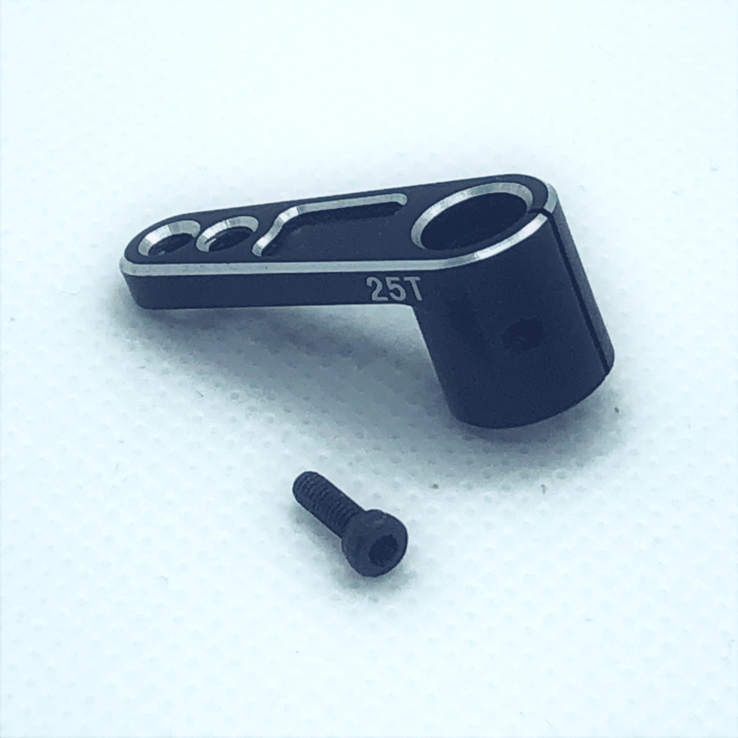 ERP Alloy 25T Offset Servo Horns - Black - ERP055