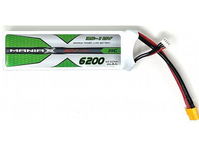 ManiaX 11.1V 6200mAh 35C Lipo