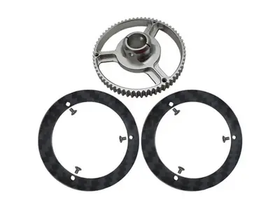 Main belt pulley set
