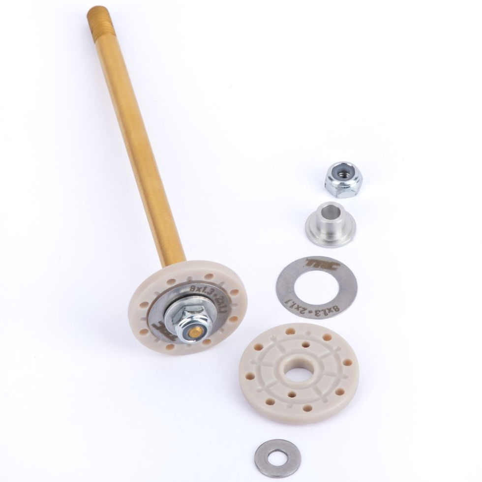 Thumbnail: Valve shock pistons 8x1.3 + 2x1.1 Conical (O.D. 15.90mm/I.D. 2.6mm/H. 2.5mm) -