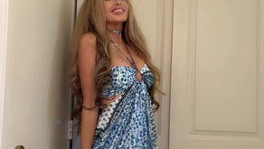 Summer Halter Dress - Resort Wear