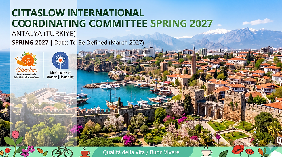 Cittaslow International Coordinating Committee Spring 2027
