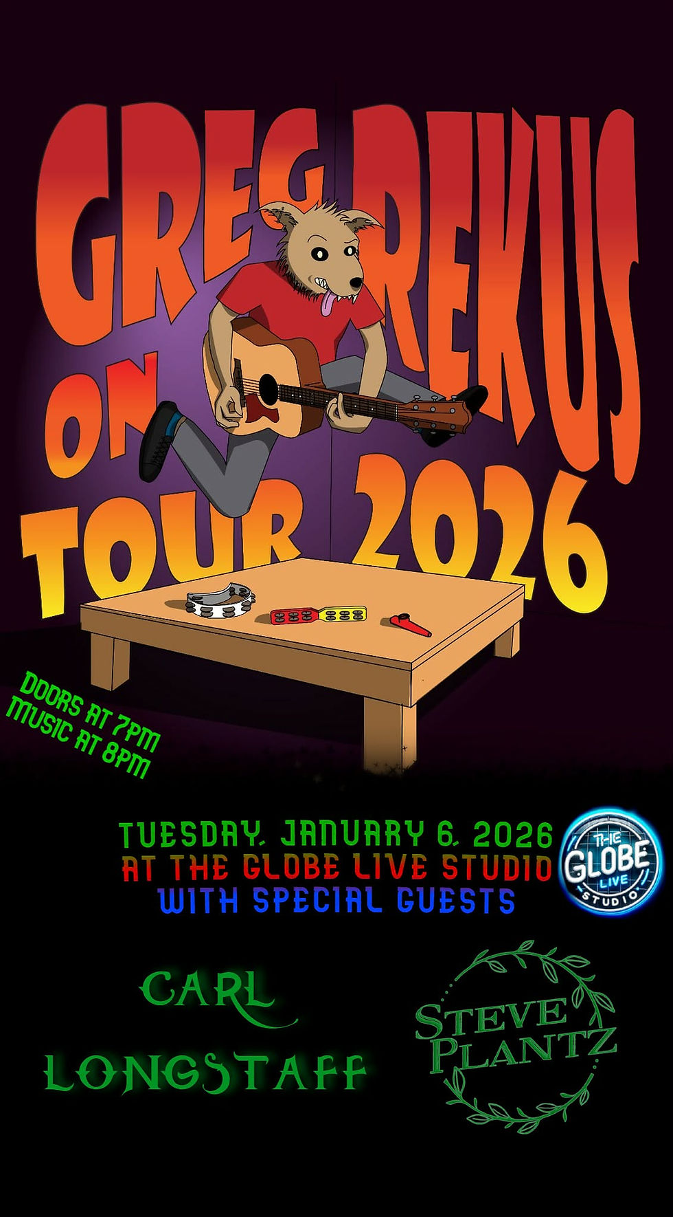 Greg Rekus with Steve Plantz and Carl Longstaff