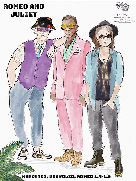 Mercutio, Benvolio, Romeo 1.4-1.5 Final.jpg