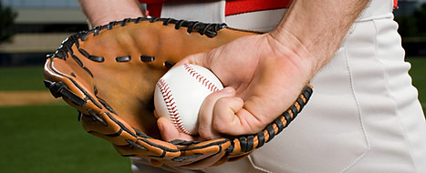 Baseball and glove