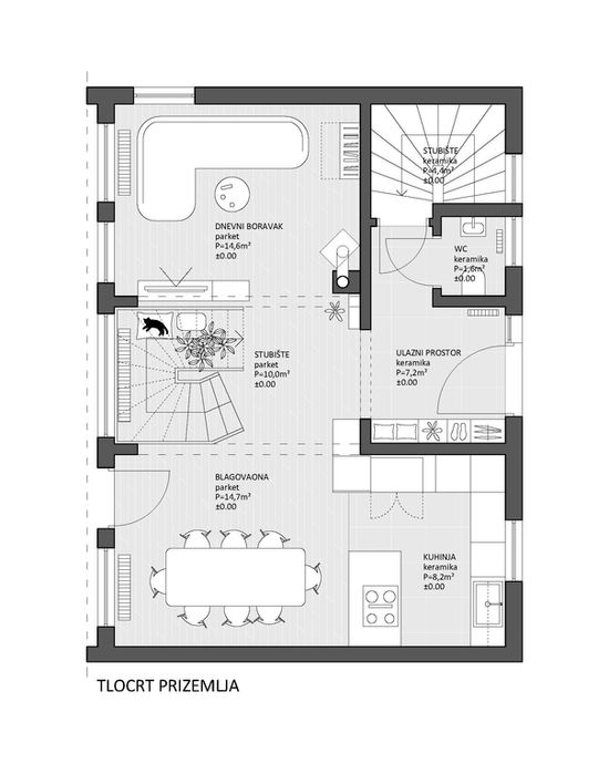 Tlocrt prizemlja
