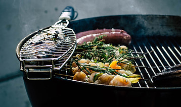 Gegrillte Mahlzeit
