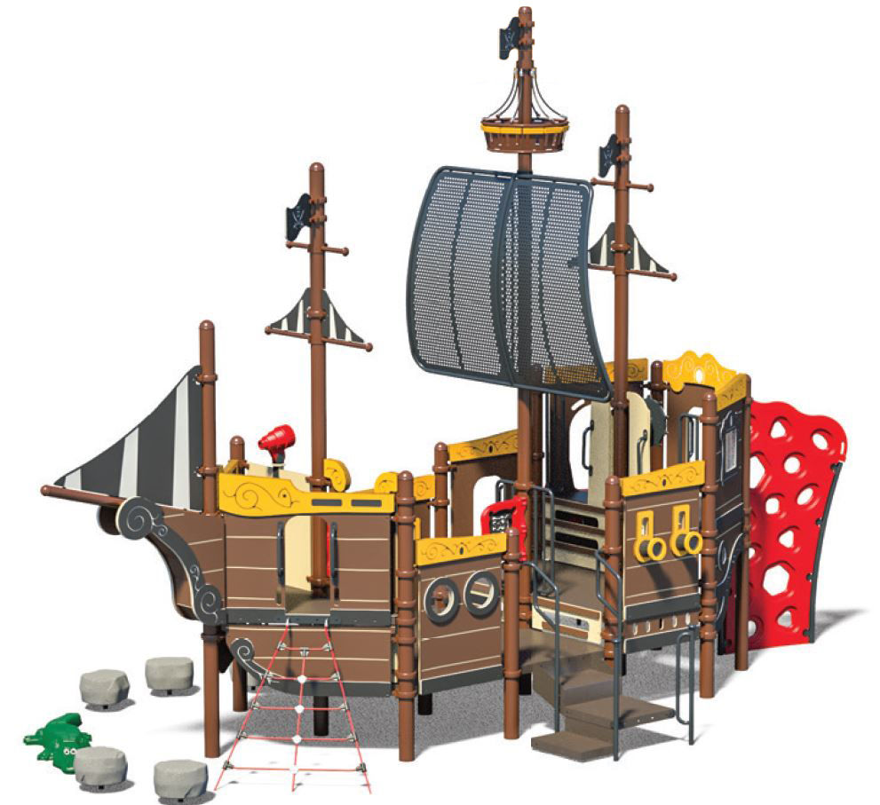 Pirate Theme Play Structure