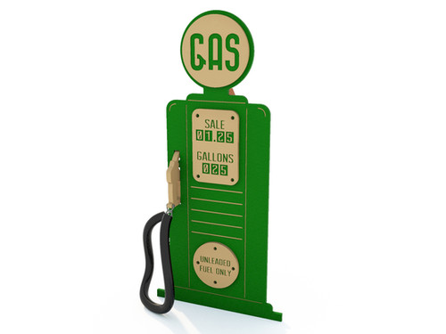 Vintage Gas Pump Spaces For Play