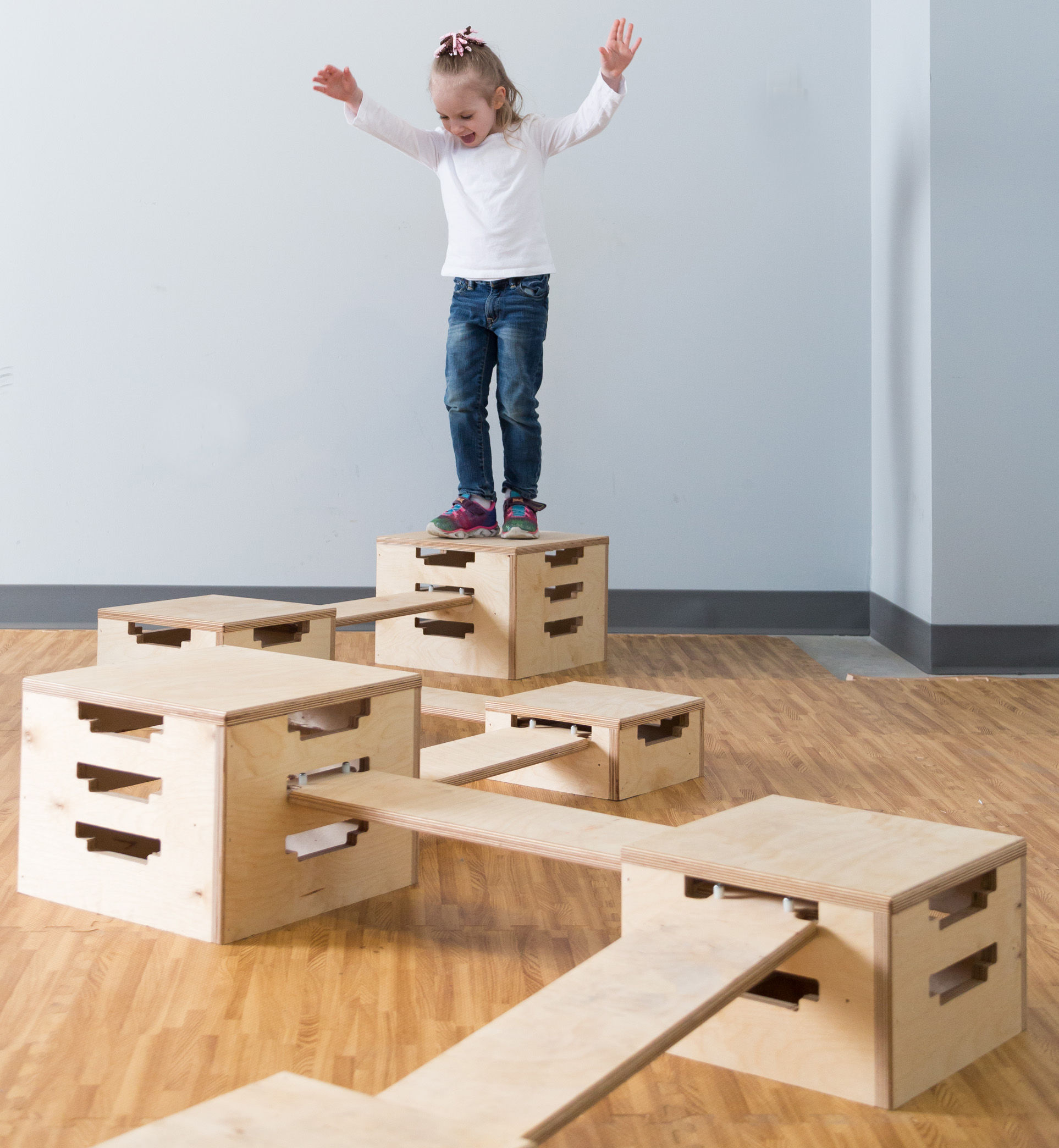 Wooden Balance Set