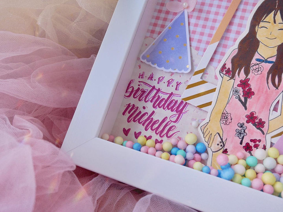 Thumbnail: College Style Hand-painted Portrait Frame