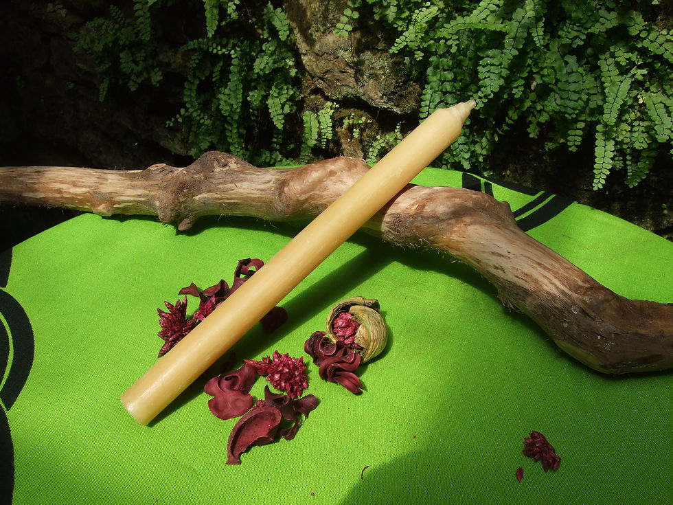 Bougie cire d'abeille