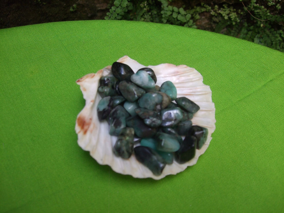 Pierre Roulée Emeraude